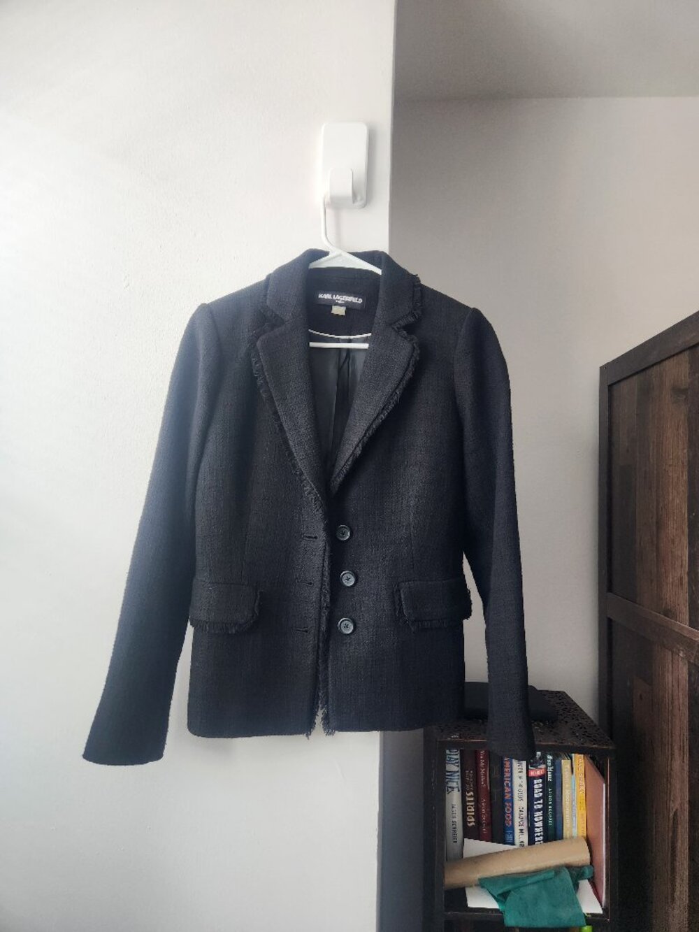 Karl Lagerfeld Fringe Blazer